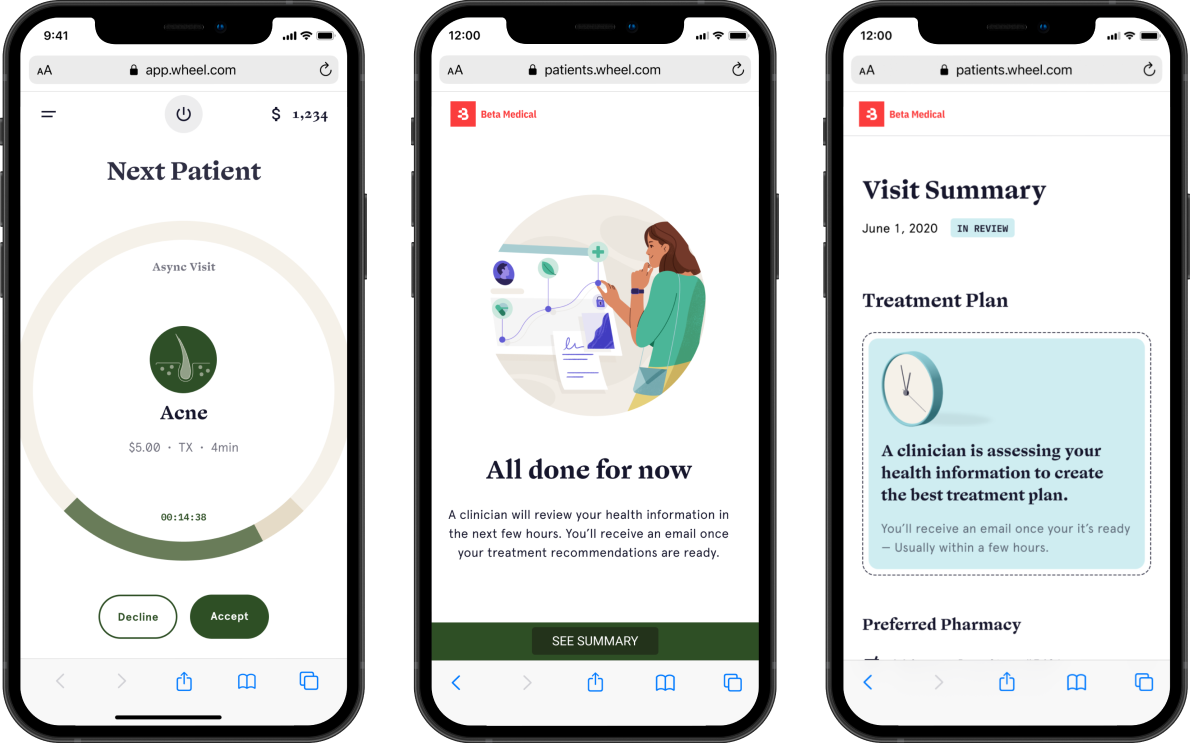 Telehealth consult